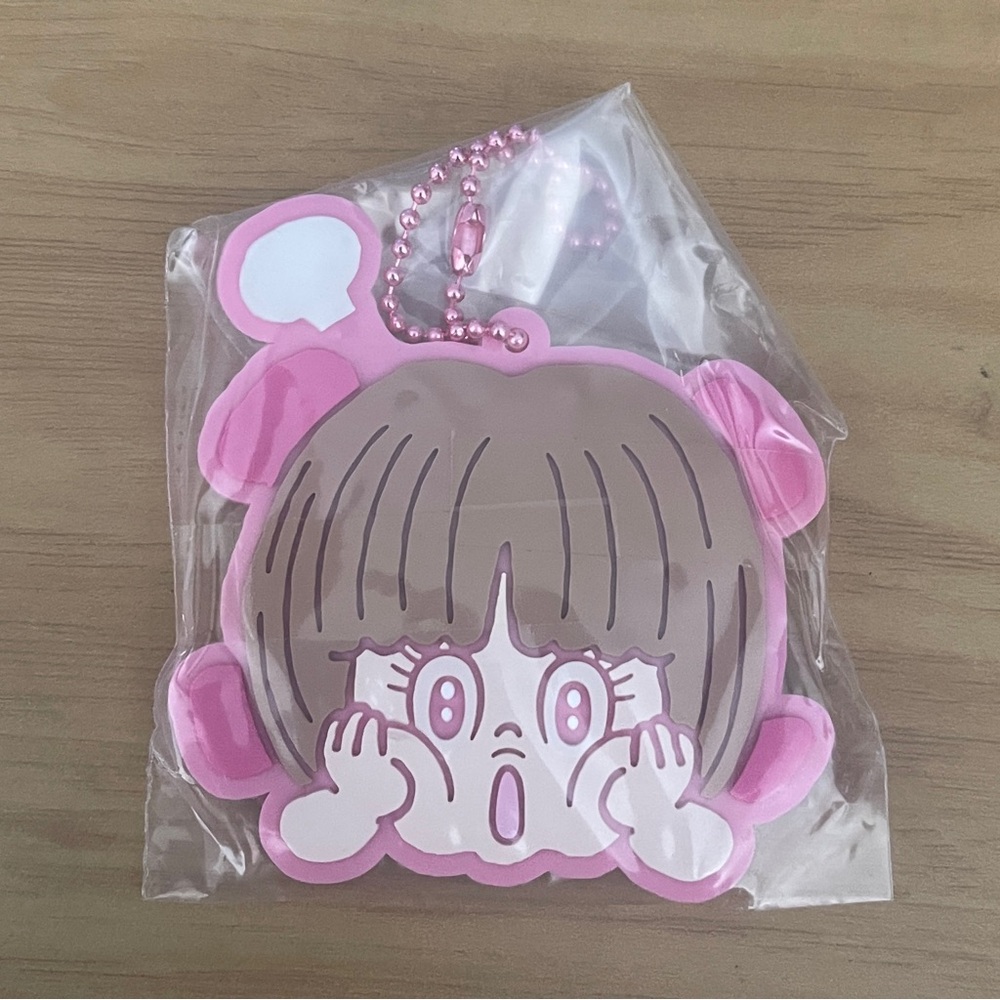 SANRIO Pinoko Rubber Keychain